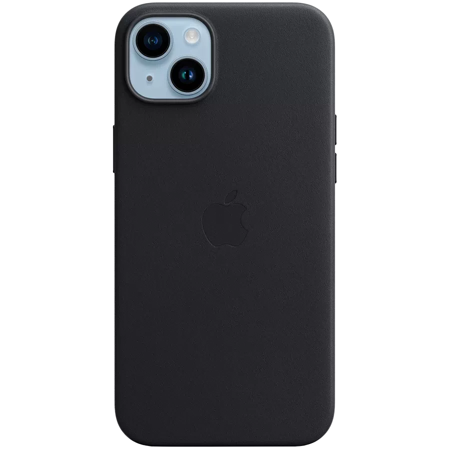 APPLE Leather Case with MagSafe Midnight for iPhone 14 Plus — Image №1