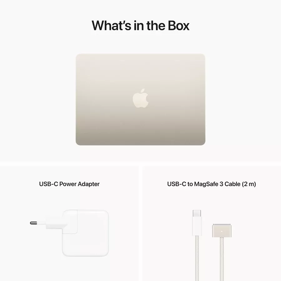MacBook Air 13.6"  M2 (8C CPU/10C GPU), 8 GB, 512 GB, Starlight — Image №10