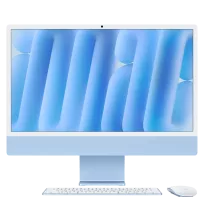 iMac 24" M4, 8C CPU 8C GPU, 16ГБ 256ГБ SSD, Синий