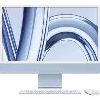 iMac 24" M3, 8C CPU 10C GPU, 8GB 512GB SSD, Blue