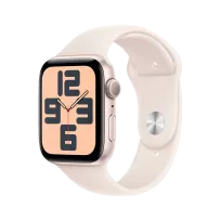 Apple Watch SE GPS Gen.2 (2024)  Спортивный ремешок Starlight, S/M, 44мм, Starlight