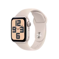 Apple Watch SE GPS Gen.2 (2023)  Спортивный ремешок Starlight, M/L, 40мм, Starlight