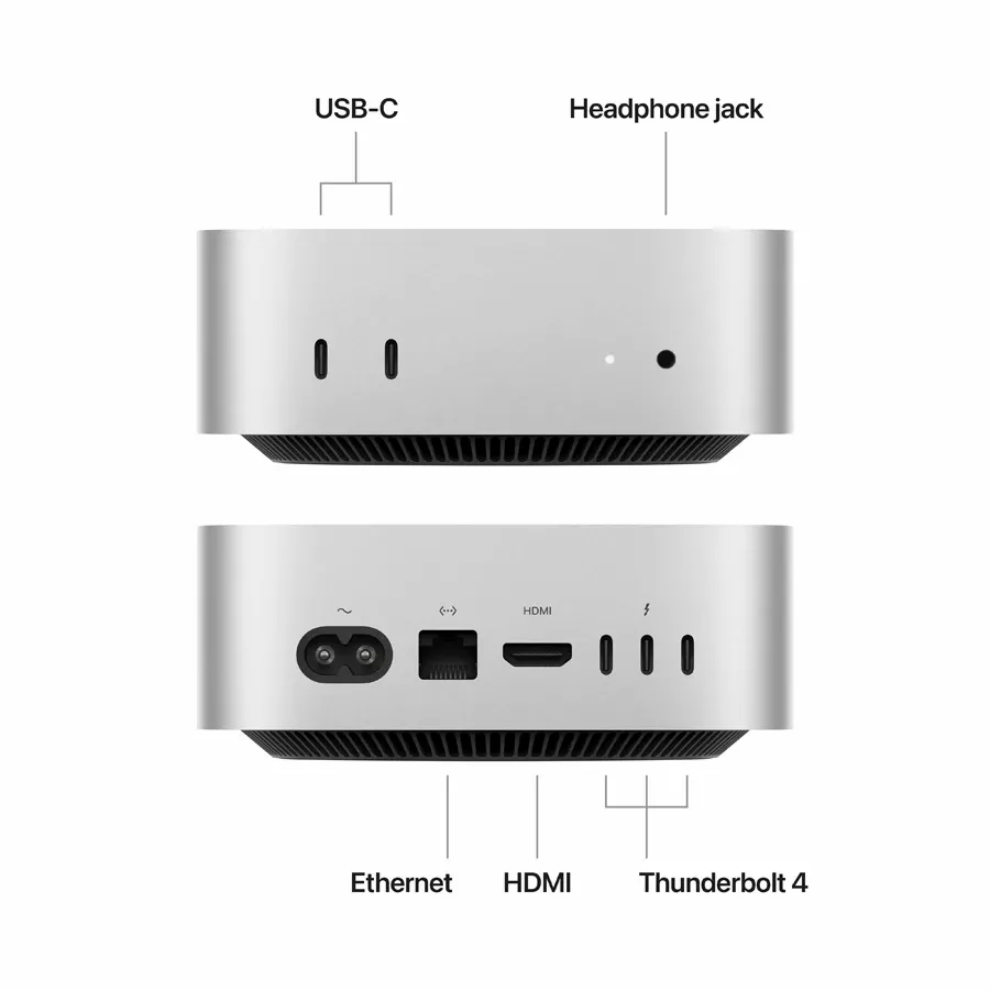 その他 Mac mini M4 Apple Mac mini (M4, 2024) with 10-core CPU and 10-core GPU