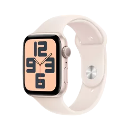Apple Watch SE GPS Gen.2 (2024)  Спортивный ремешок цвета «сияющая звезда», S/M, 40мм, Сияющая звезда