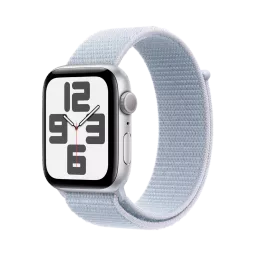 Apple Watch SE GPS Gen.2 (2024)  Blue Cloud Sport Loop, 40мм, Серебристый