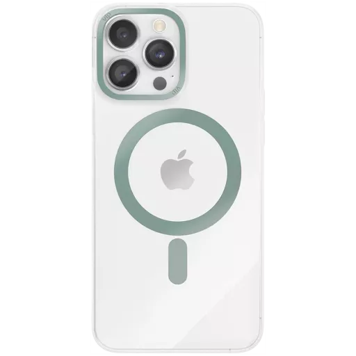 VLP Чехол Line с MagSafe Зеленый для iPhone 14 Pro Max