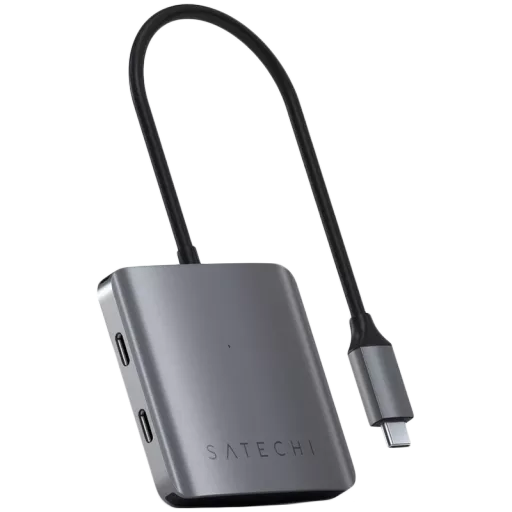 SATECHI  USB Hub 4-PORT USB-C HUB Space Gray