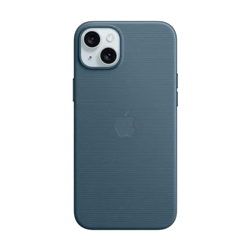 APPLE Чехол FineWoven Case с MagSafe Pacific Blue для iPhone 15 Plus