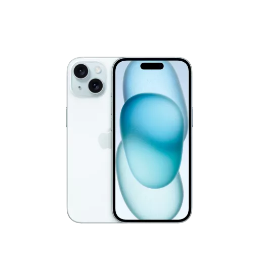 iPhone 15, 128 GB, Göy