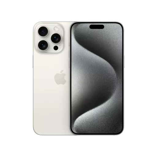iPhone 15 Pro Max, 256 GB, White Titanium