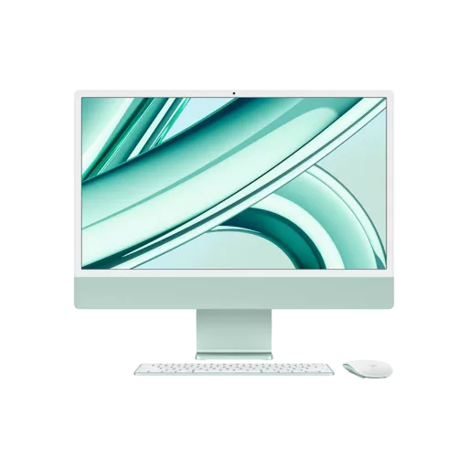iMac 24" M3, 8C CPU 10C GPU, 8GB 512GB SSD, Green