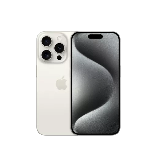 iPhone 15 Pro, 512 GB, White Titanium