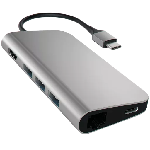 SATECHI  ST-TCMA  Multiport Adapter  Space Gray