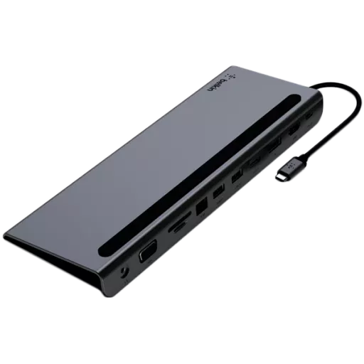 BELKIN  Connect  Multiport Adapter USB-C 11-IN-1 MULTIPORT DOCK Մոխրագույն