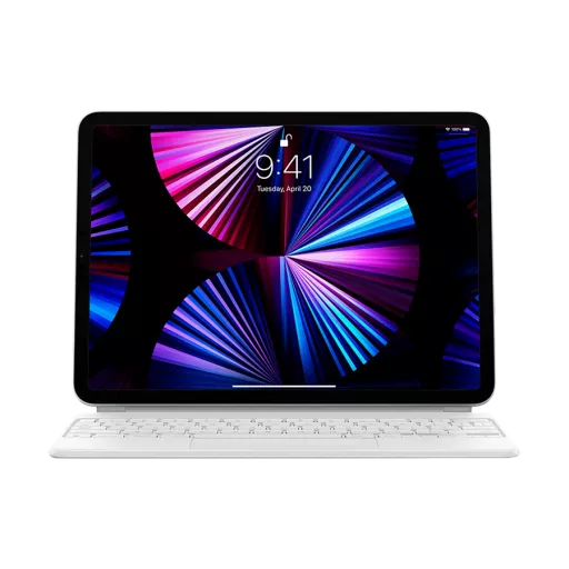 APPLE Keyboard Case Magic Keyboard  White for iPad Air (4th generation)/iPad Pro 11-inch (1st, 2nd and 3rd generation)