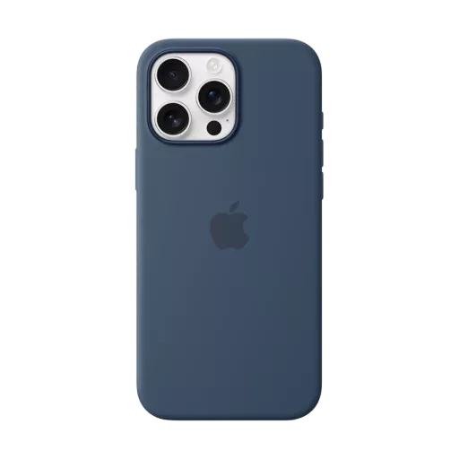 APPLE силиконовый чехол с MagSafe Деним для iPhone 16 Pro Max