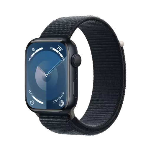 Apple Watch Series 9 GPS  Midnight Sport Loop, 45mm, Midnight