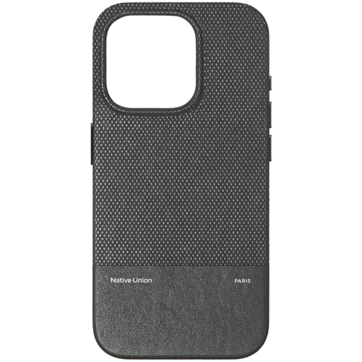 NATIVE UNION Case (RE)CLASSIC CASE with MagSafe Black for iPhone 16 Pro Max
