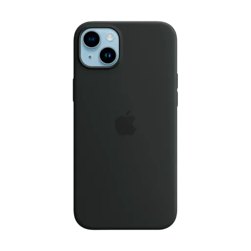 APPLE силиконовый чехол с MagSafe Тёмная ночь для iPhone 14 Plus