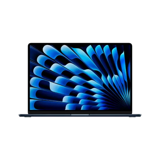 MacBook Air 15.3"  M3 (8C CPU/10C GPU), 8 ГБ, 256 ГБ, Қараңғы түн